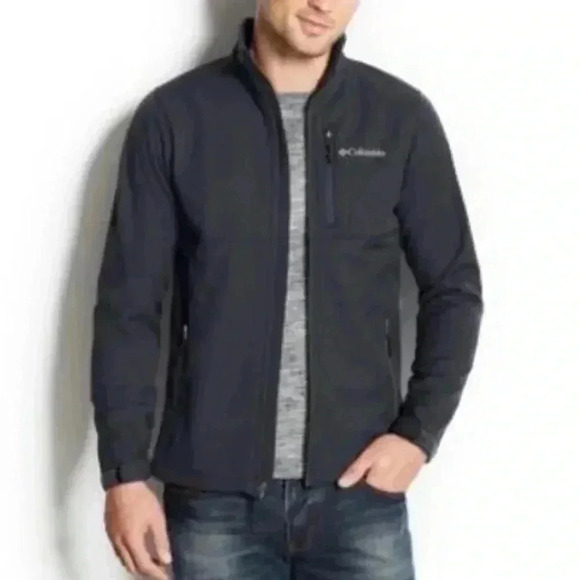 Columbia ascender water resistant soft shell jacket - Picture 1 of 7